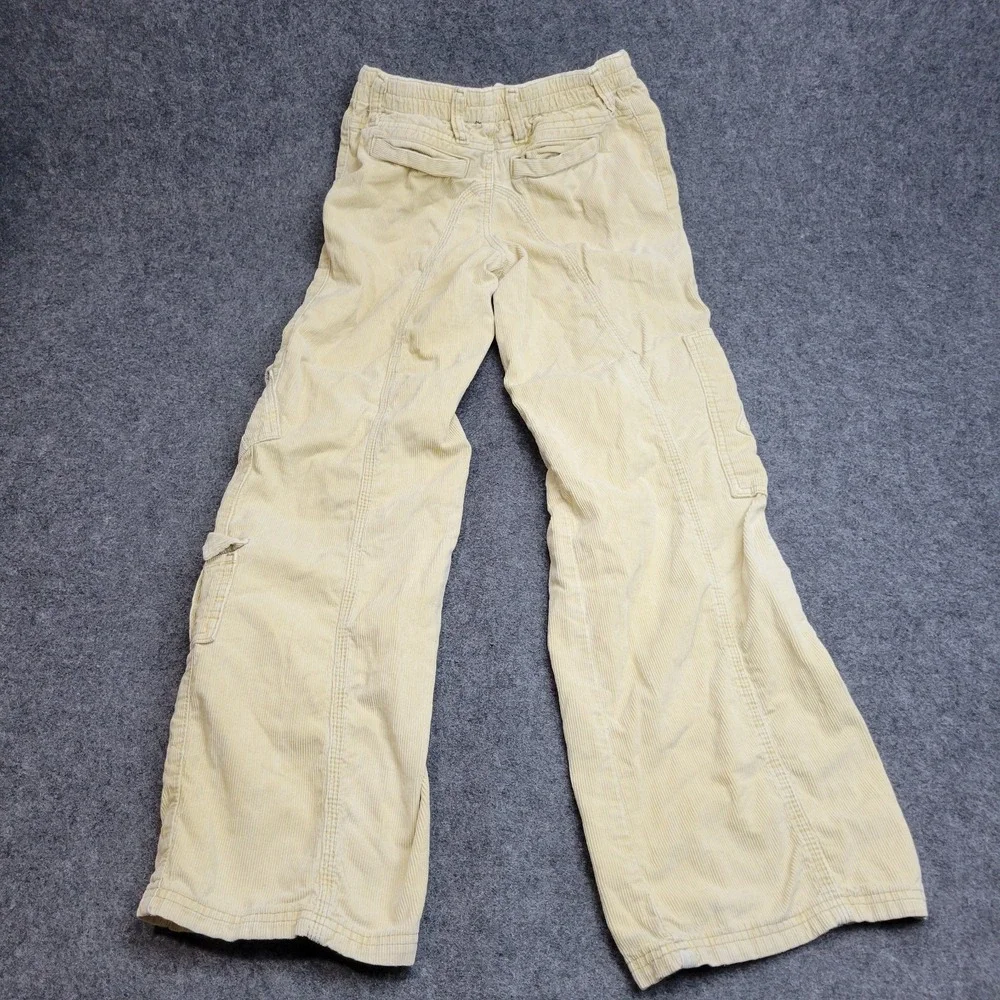 BDG Urban Outfitters Pants Womens XS Khaki Corduroy Y2K Cargo Pockets Street - Picture 3 of 12